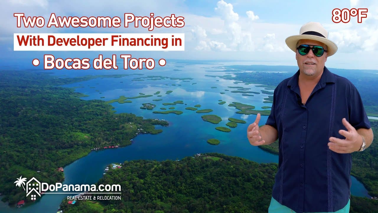Two Awesome Projects With Developer Financing in Bocas del Toro, Panama