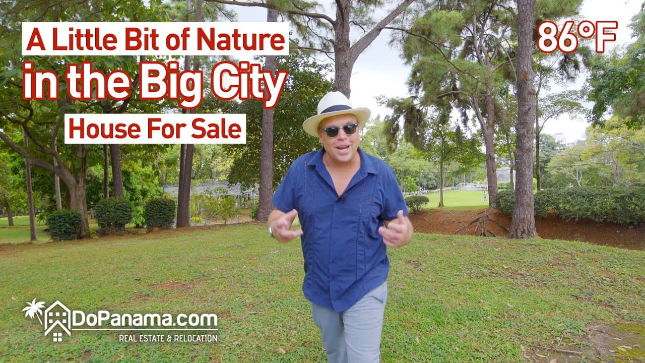 A Little Bit of Nature in the Big City House For Sale in Panama City, Panama! 🌳🏡