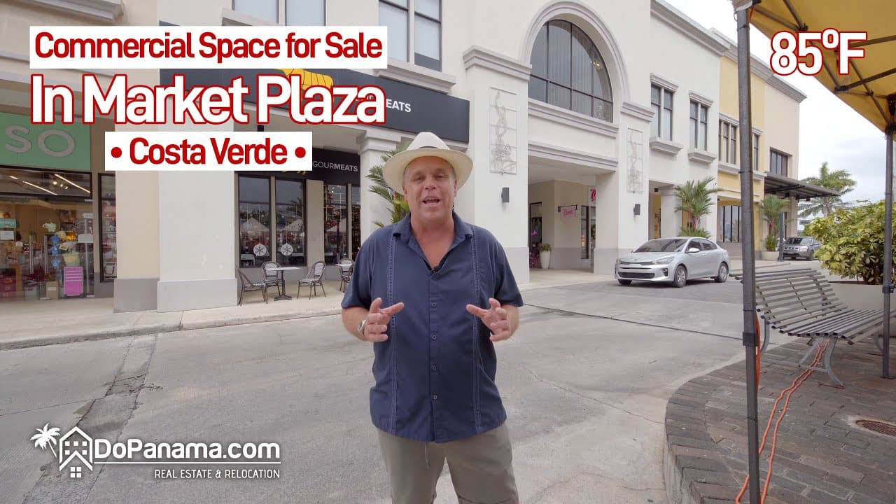 🏢Commercial Space for Sale In Market Plaza – Costa Verde, Panama 🏡💼🌳🏡