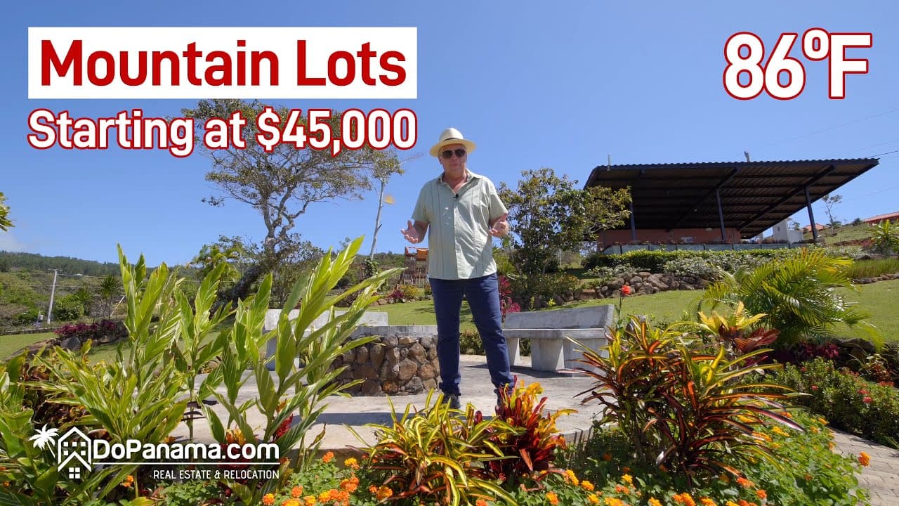 🏡 Mountain Lots Starting at $45,000! – Chicá, Panama🌳✨