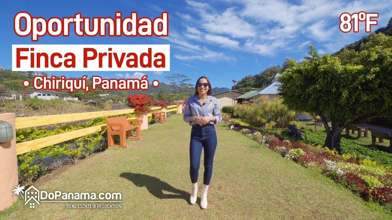 🌱 ¡Oportunidad Finca Privada – Chiriquí, Panamá! 🏡🌳