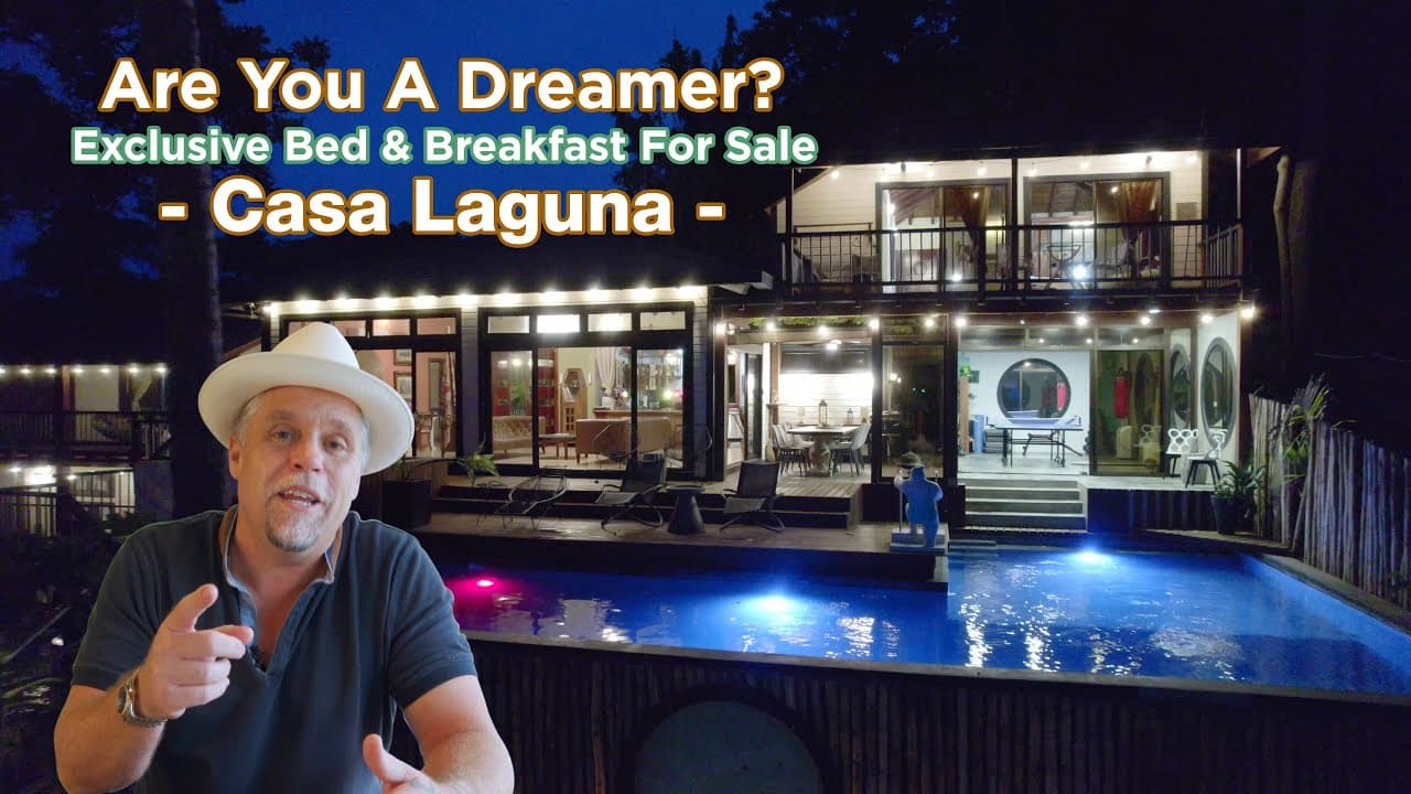 Are You A Dreamer? Casa Laguna Exclusive Bed & Breakfast For Sale Do Panama Real Estate & Relocation