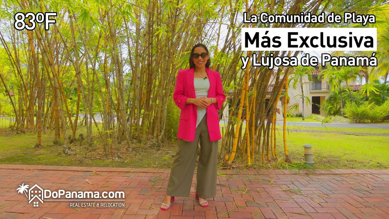 ¡La Comunidad de Playa Más Exclusiva y Lujosa de Panamá! 🏖️✨