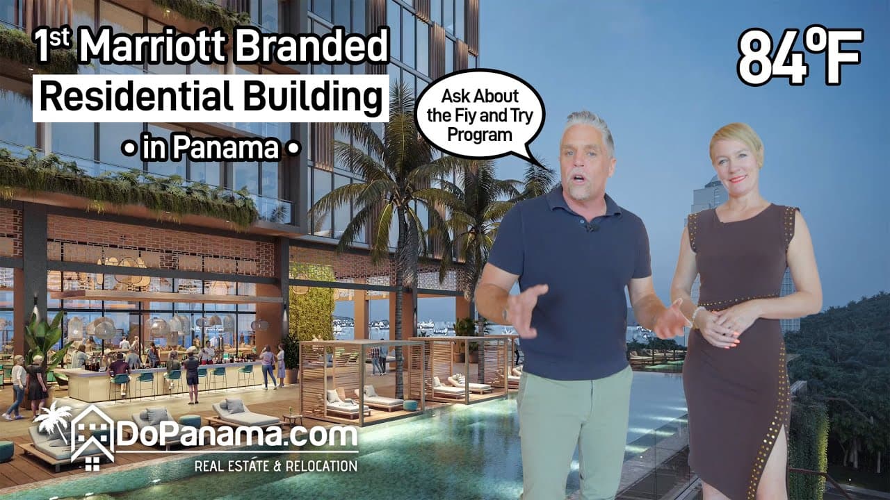 🌟 1st Marriott Branded Residential Building in Panama City! 🌟
