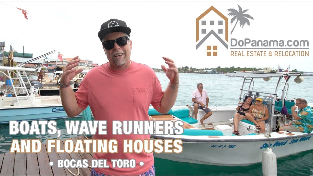 Boats, Wave Runners and Floating House – Sum-Beach Sum-Where – DoPanama.com
