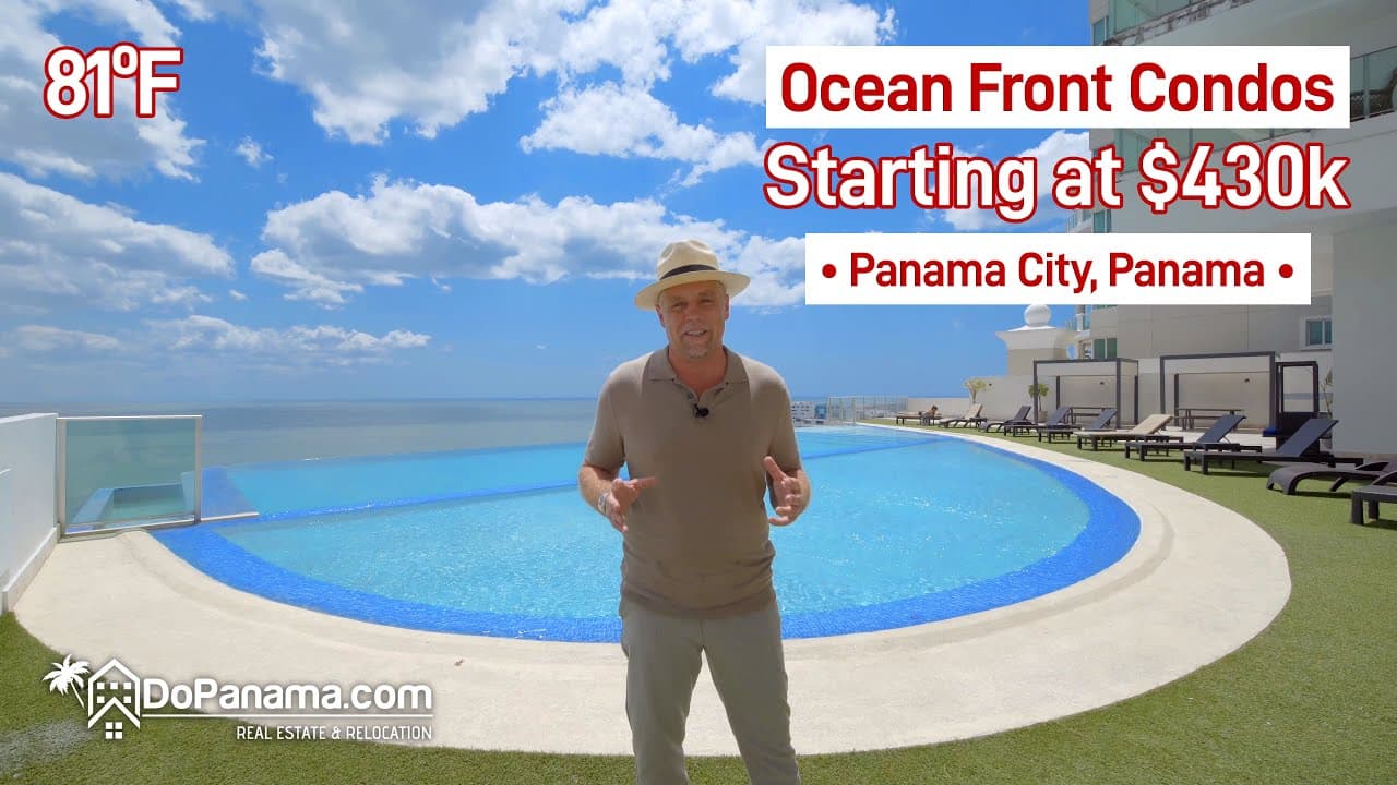 🌊 Oceanfront Condos Starting at $430K in Panama City, Panama!🏢✨