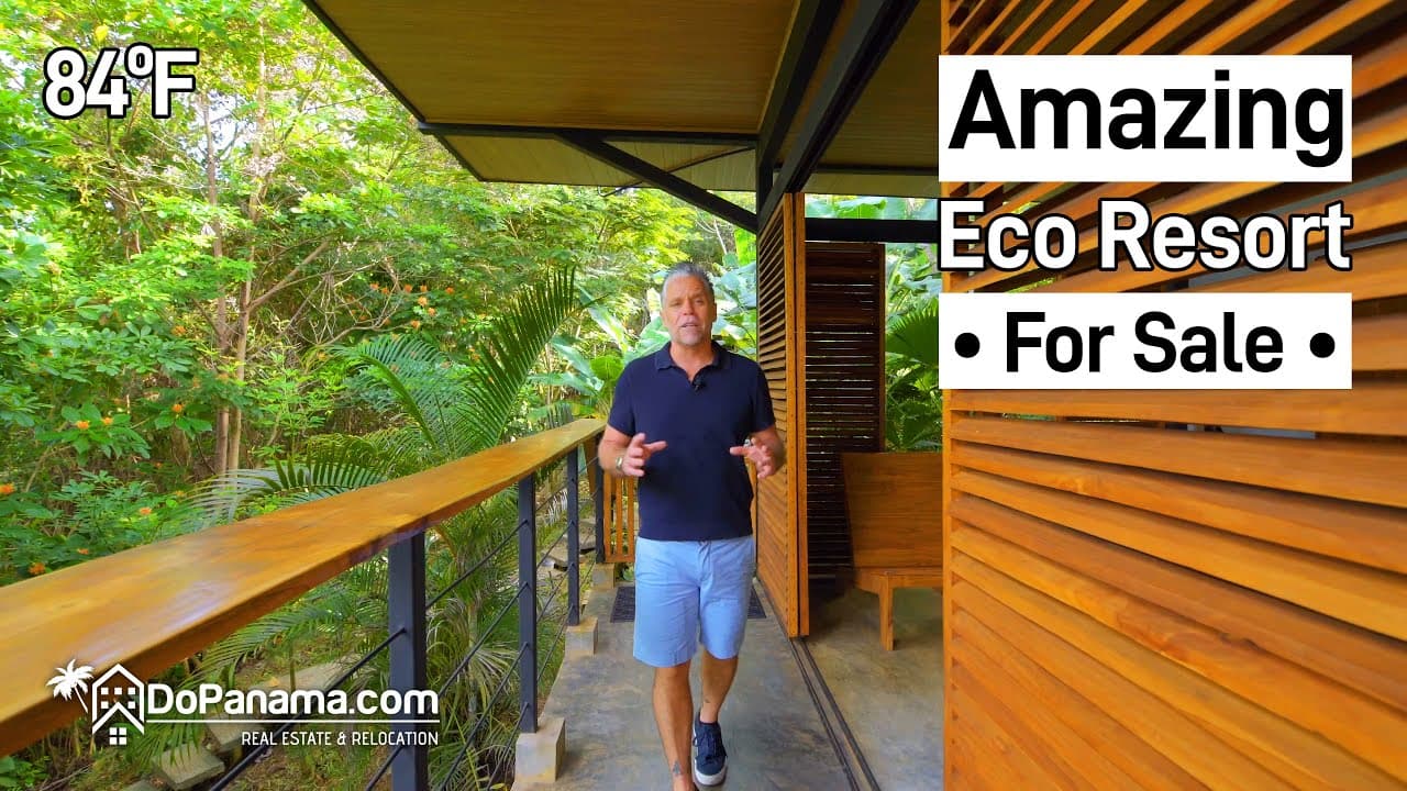 🌿 Amazing Eco Resort For Sale in Panama! 🏝️