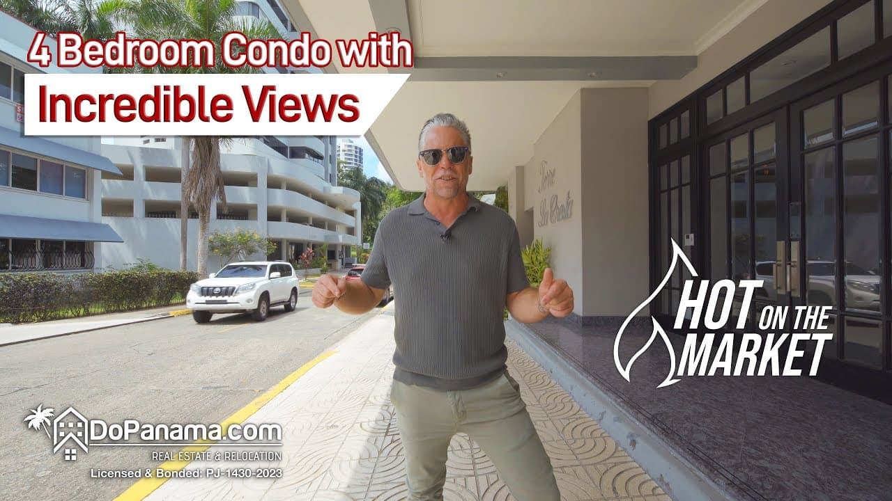 🔥 HOT ON THE MARKET: 🏙️ 4 Bedroom Condo With Incredible View at La Cresta, Panama