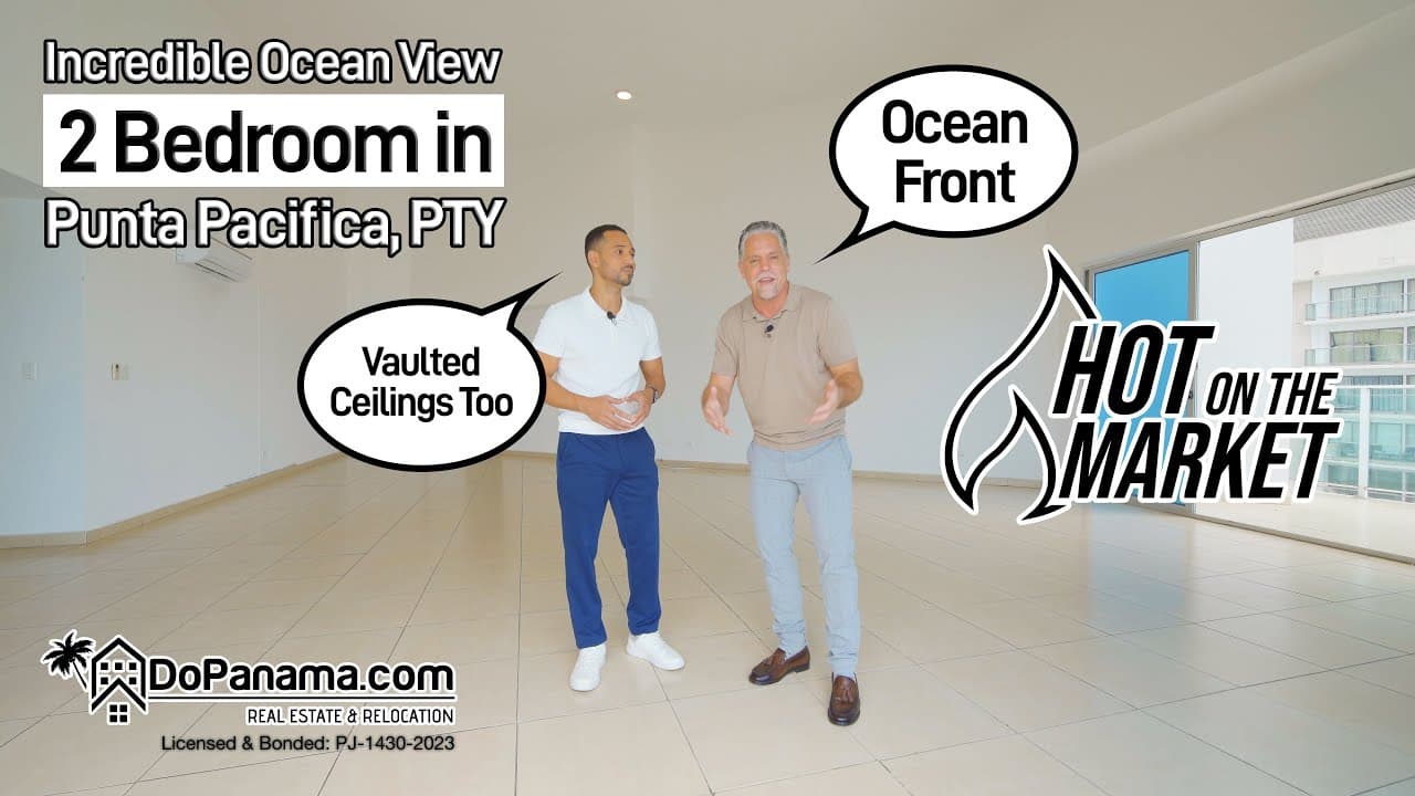 🔥 HOT ON THE MARKET! 🔥Incredible Ocean View 2 Bedroom in Punta Pacifica, PTY